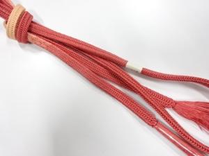 未使用品　正絹　手組帯締め